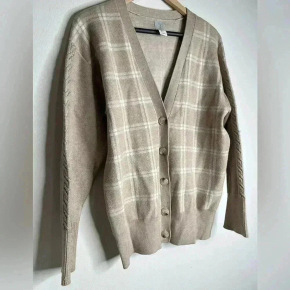 JOIE Open Front Button Soft Cardigan Size Small - Picture 2 of 7